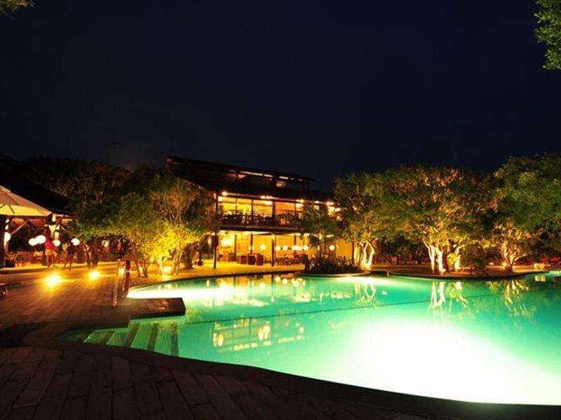 Cinnamon Wild Yala Kültér fotó The swimming pool at night